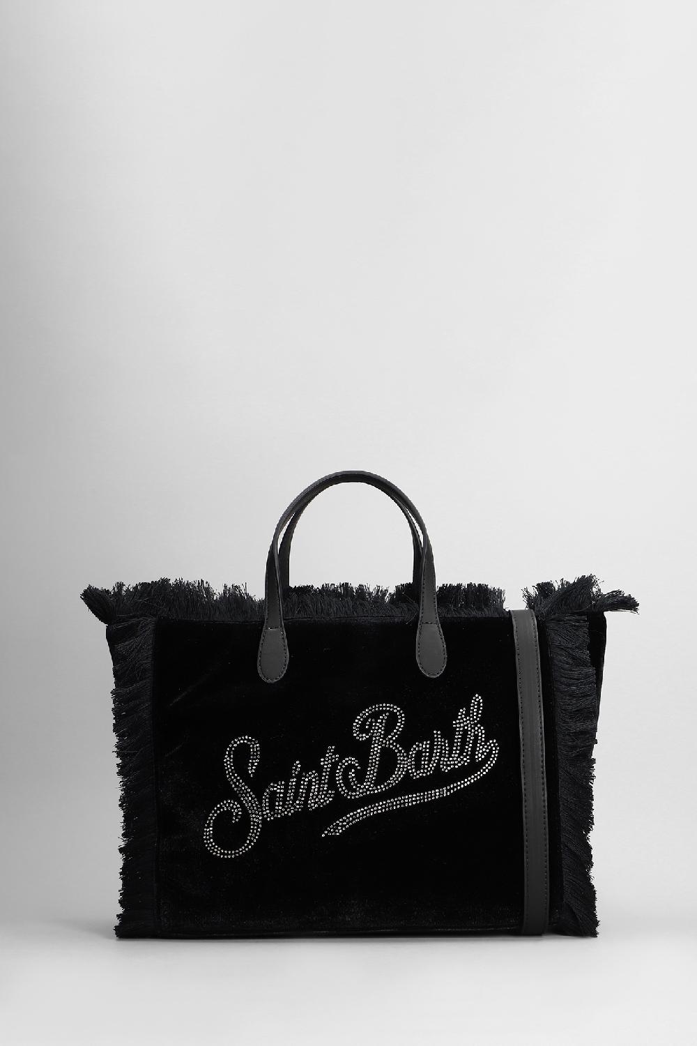 Deliberti Saint Barth Mc2 Tote colette w in poliestere nero cod. 408934 - Deliberti The Luxury Shopping