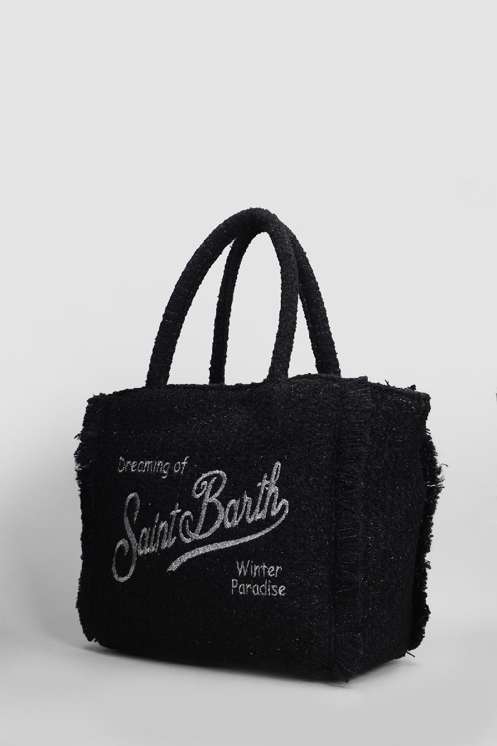 Deliberti Saint Barth Mc2 Tote Vanity Classic In Poliestere Nero Cod. 408954 - Deliberti The Luxury Shopping