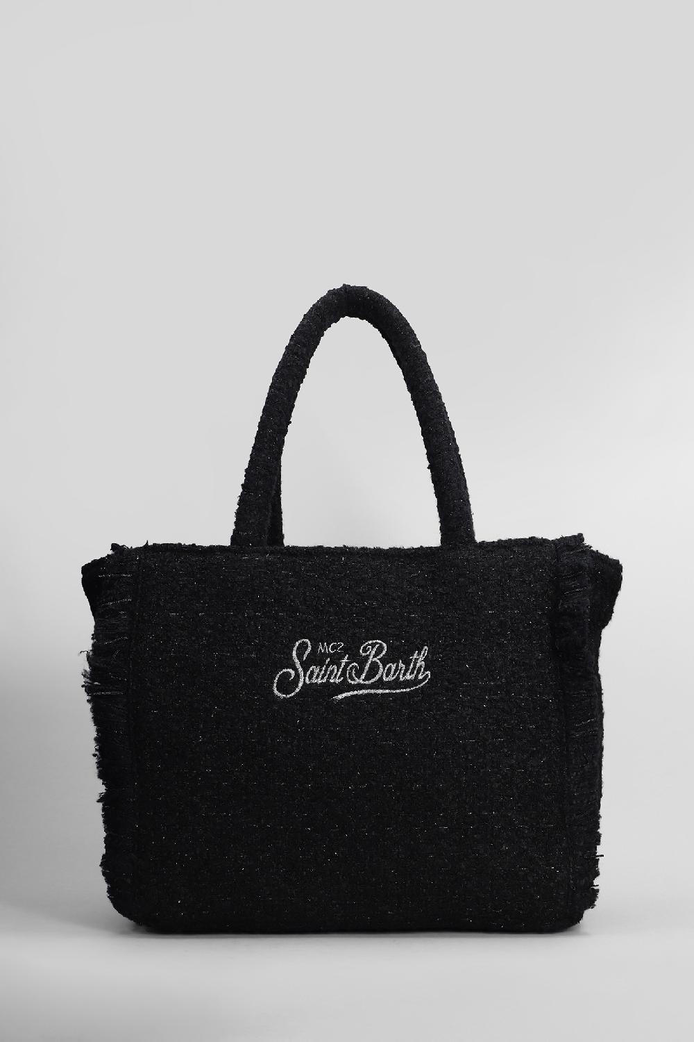 Deliberti Saint Barth Mc2 Tote Vanity Classic In Poliestere Nero Cod. 408954 - Deliberti The Luxury Shopping