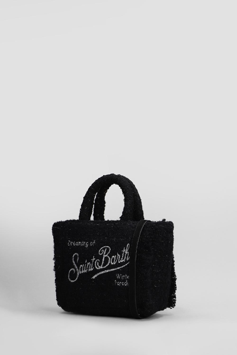 Deliberti Saint Barth Mc2 Tote Vanity Mini Classic In Poliestere Nero Cod. 409666 - Deliberti The Luxury Shopping