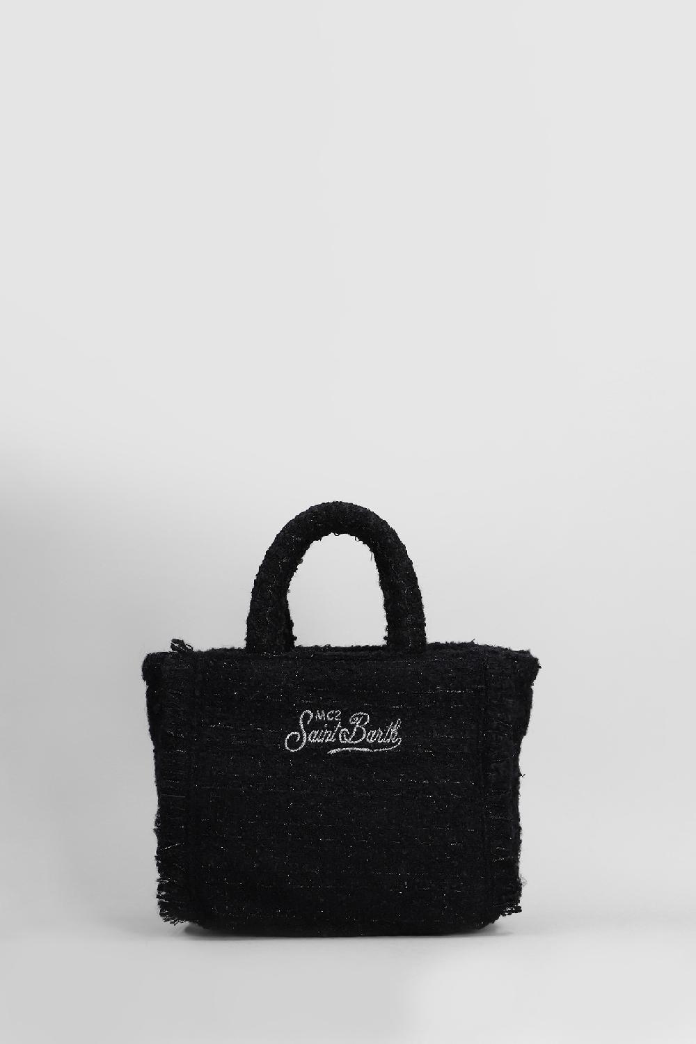 Deliberti Saint Barth Mc2 Tote Vanity Mini Classic In Poliestere Nero Cod. 409666 - Deliberti The Luxury Shopping