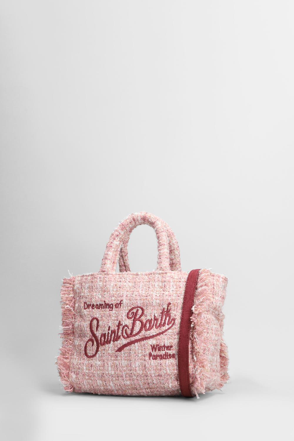 Deliberti Saint Barth Mc2 Tote Vanity Mini Classic In Poliestere Rosa Cod. 409668 - Deliberti The Luxury Shopping
