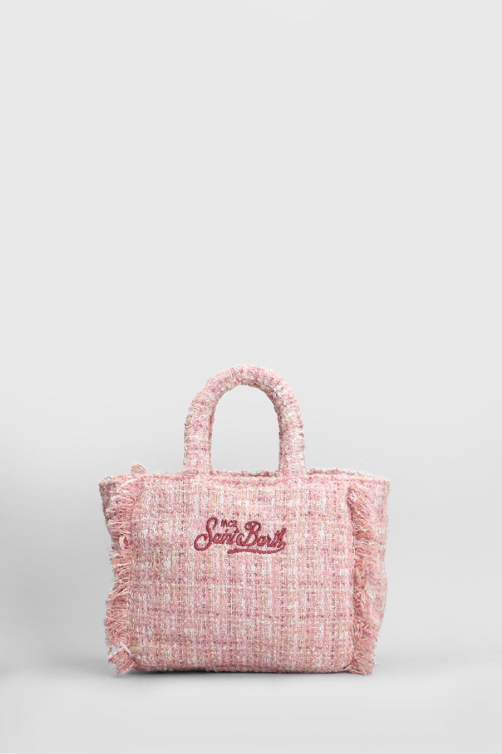Deliberti Saint Barth Mc2 Tote Vanity Mini Classic In Poliestere Rosa Cod. 409668 - Deliberti The Luxury Shopping