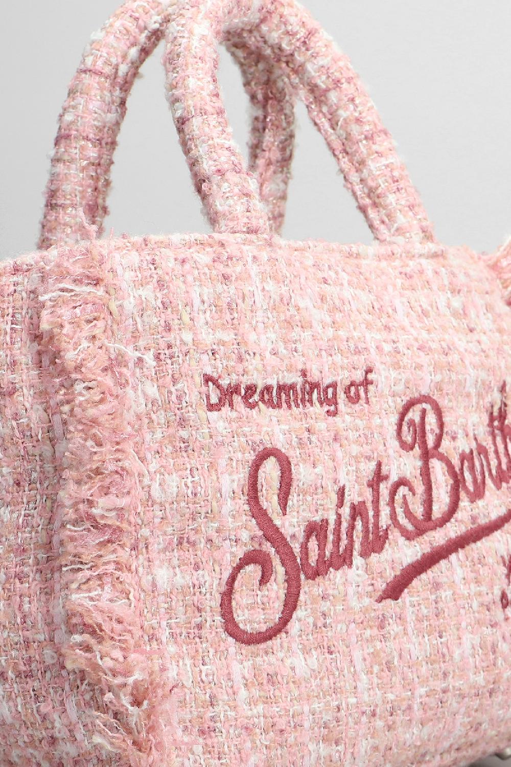 Deliberti Saint Barth Mc2 Tote Vanity Mini Classic In Poliestere Rosa Cod. 409668 - Deliberti The Luxury Shopping