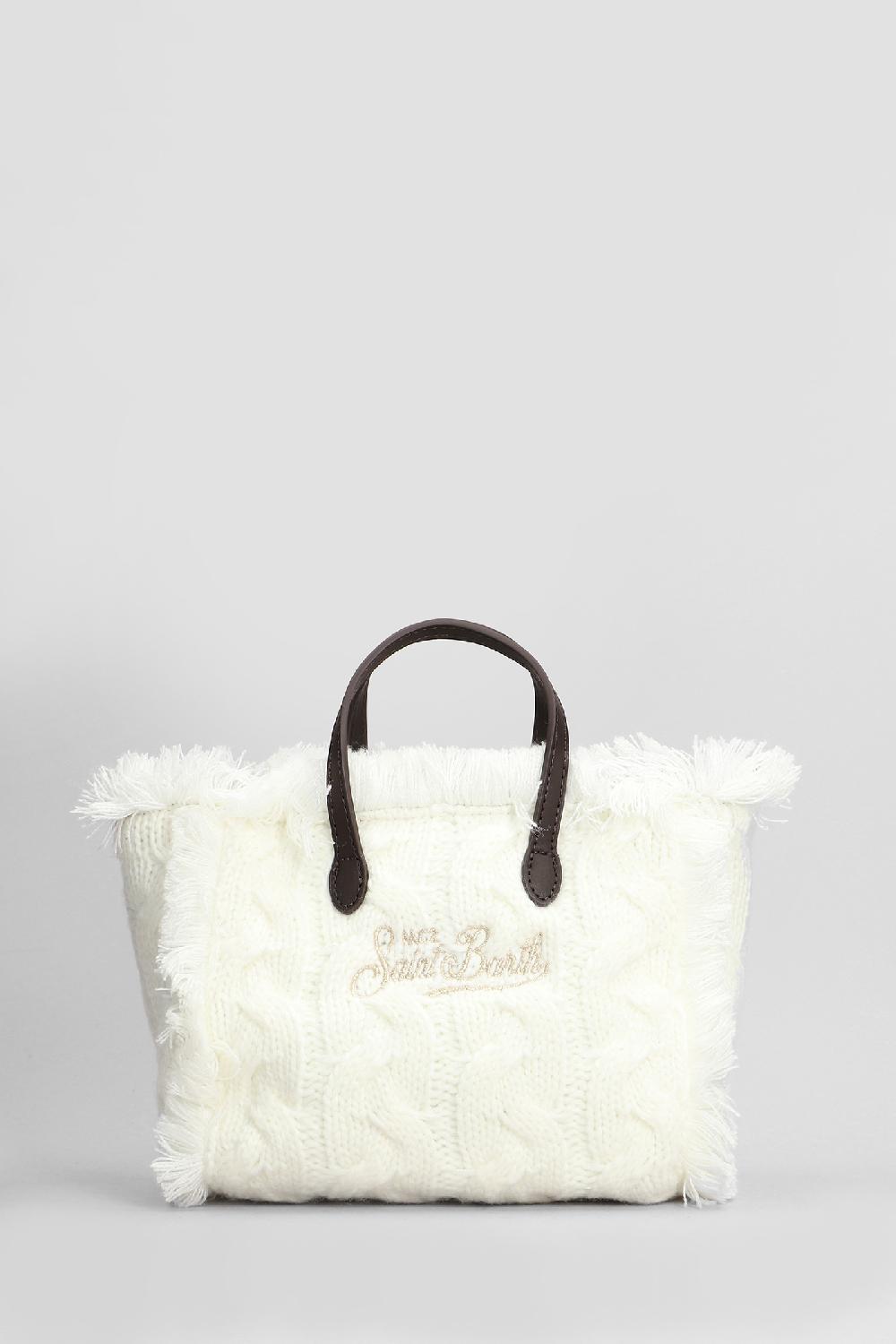 Deliberti Saint Barth Mc2 Tote Vanity Mini W In Acrilico Beige Cod. 408952 - Deliberti The Luxury Shopping