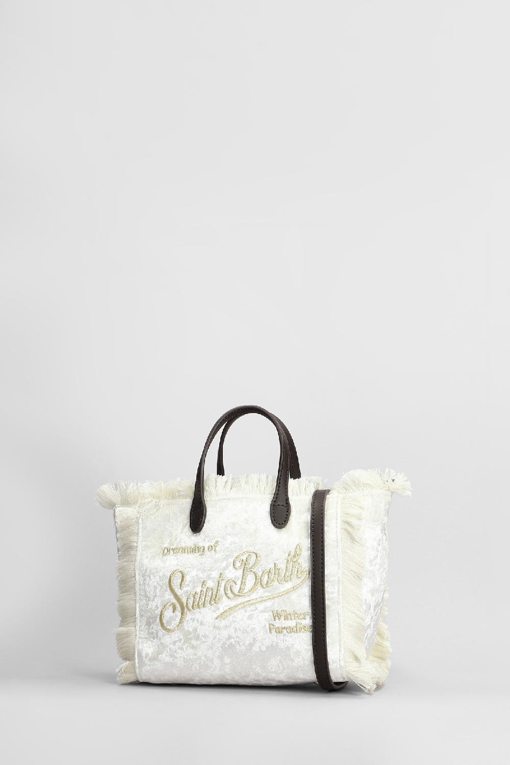 Deliberti Saint Barth Mc2 Tote Vanity Mini W In Poliestere Beige Cod. 409305 - Deliberti The Luxury Shopping