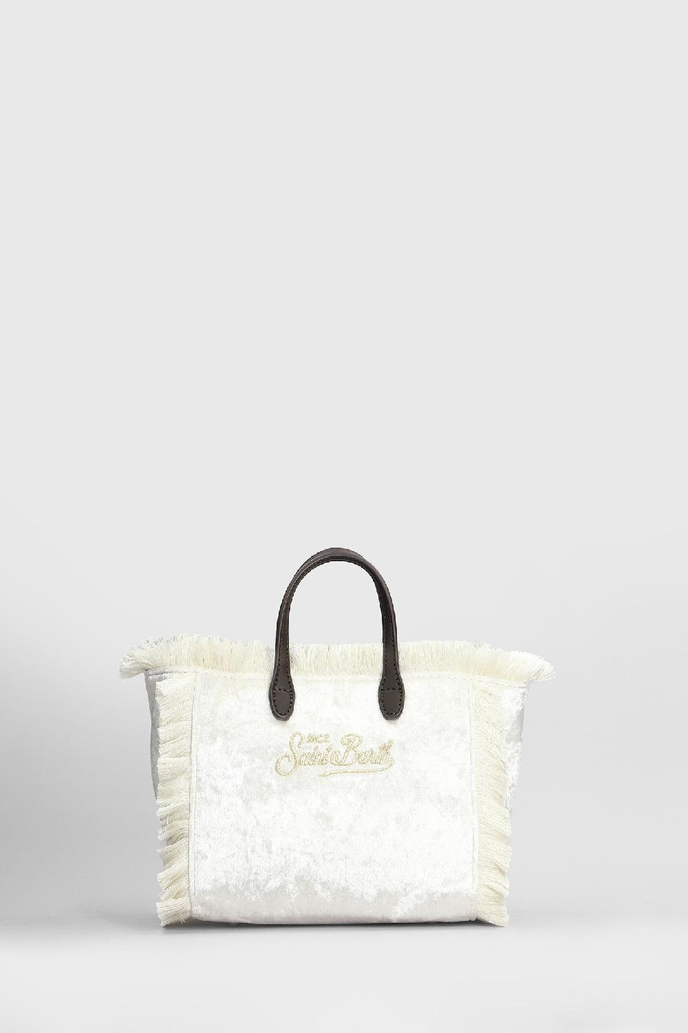 Deliberti Saint Barth Mc2 Tote Vanity Mini W In Poliestere Beige Cod. 409305 - Deliberti The Luxury Shopping