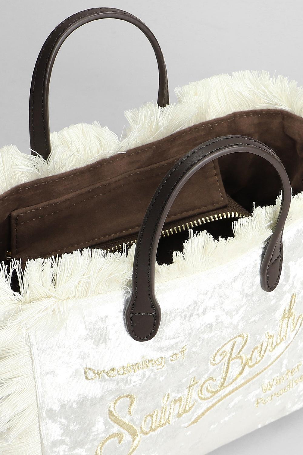 Deliberti Saint Barth Mc2 Tote Vanity Mini W In Poliestere Beige Cod. 409305 - Deliberti The Luxury Shopping