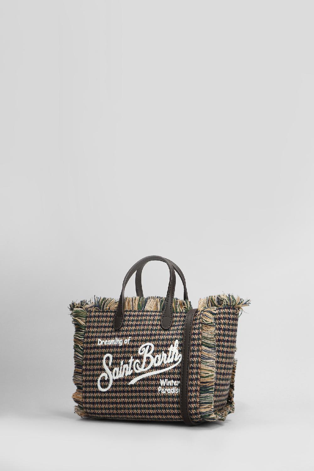 Deliberti Saint Barth Mc2 Tote Vanity Mini W In Poliestere Multicolor Cod. 409306 - Deliberti The Luxury Shopping