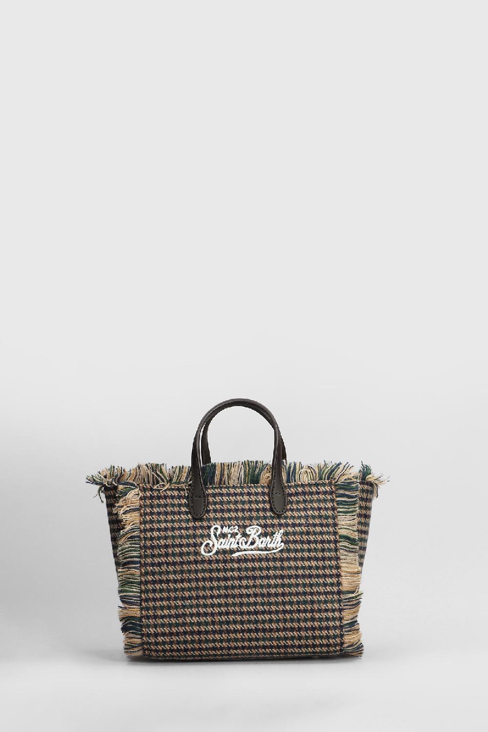 Deliberti Saint Barth Mc2 Tote Vanity Mini W In Poliestere Multicolor Cod. 409306 - Deliberti The Luxury Shopping