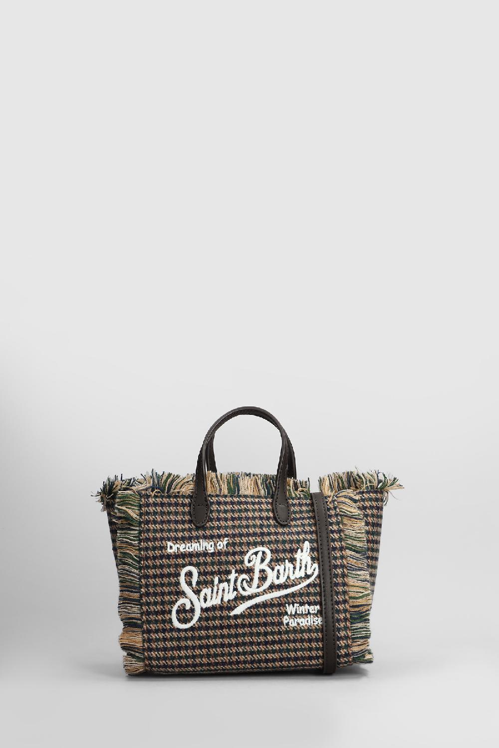 Deliberti Saint Barth Mc2 Tote vanity mini w in poliestere multicolor cod. 409306 - Deliberti The Luxury Shopping