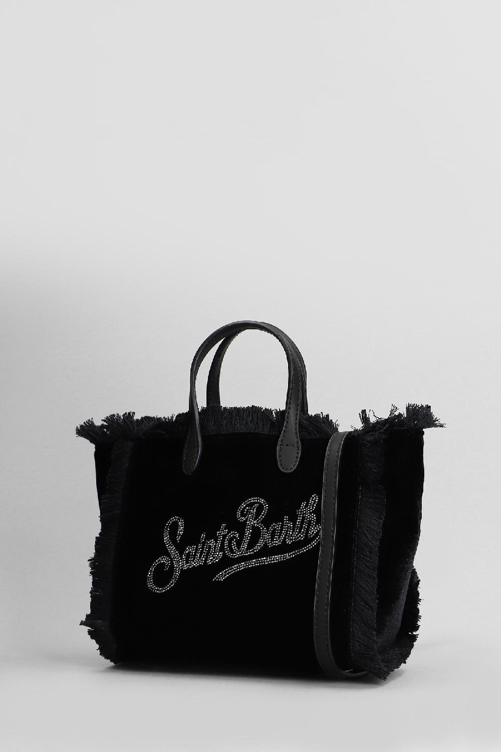 Deliberti Saint Barth Mc2 Tote Vanity Mini W In Poliestere Nero Cod. 408950 - Deliberti The Luxury Shopping