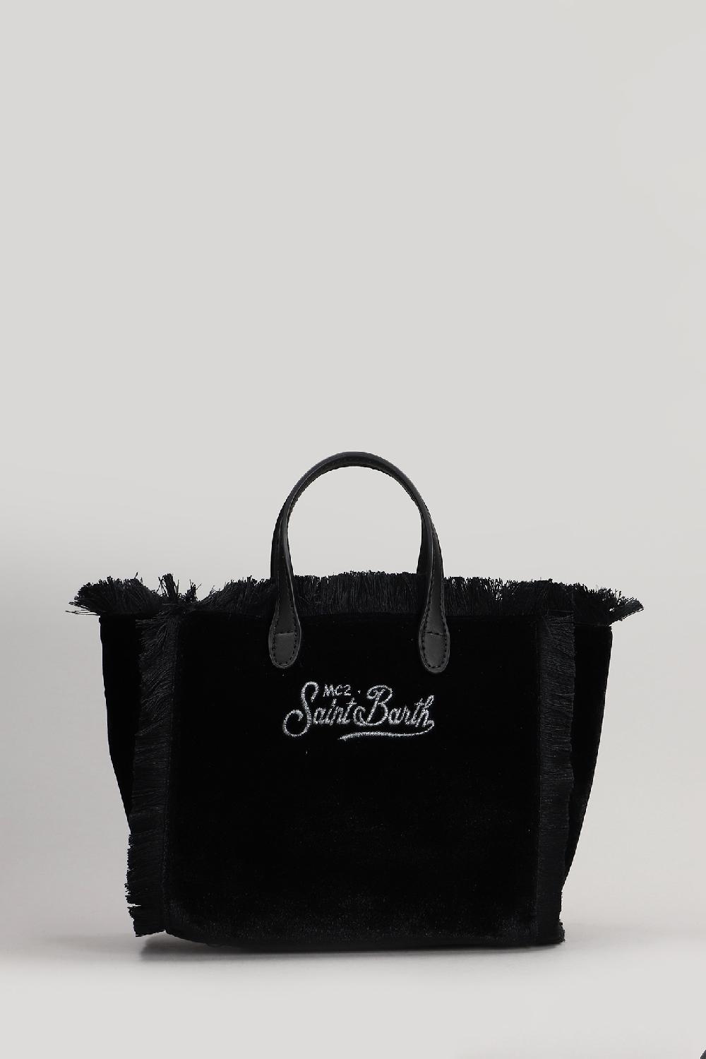 Deliberti Saint Barth Mc2 Tote Vanity Mini W In Poliestere Nero Cod. 408950 - Deliberti The Luxury Shopping