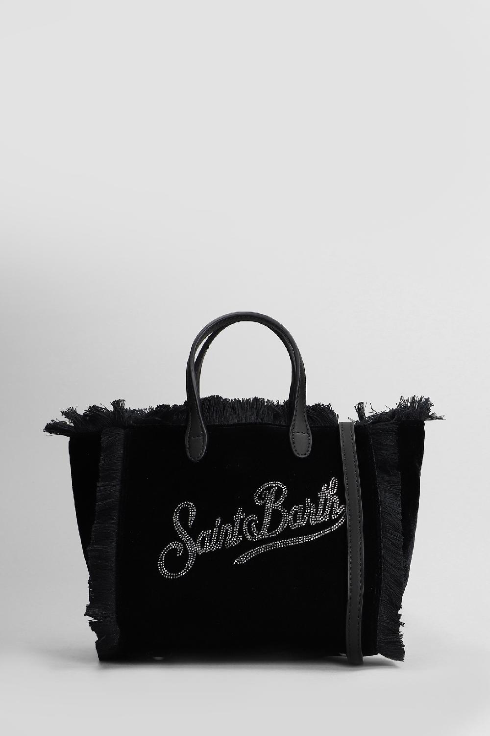Deliberti Saint Barth Mc2 Tote vanity mini w in poliestere nero cod. 408950 - Deliberti The Luxury Shopping
