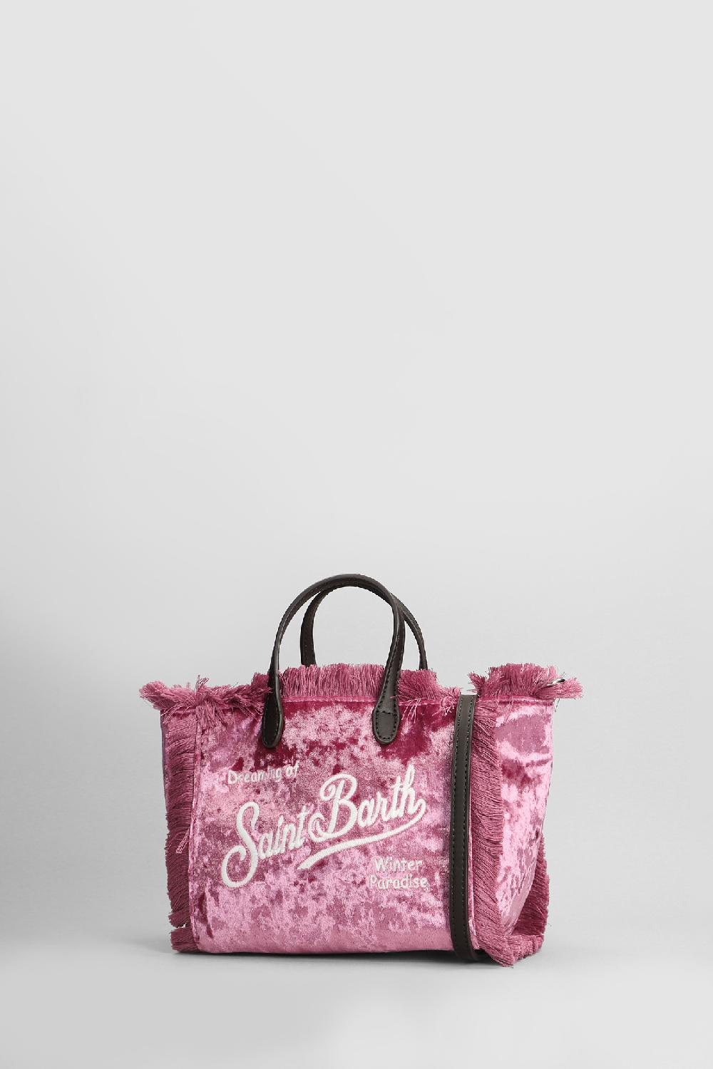 Deliberti Saint Barth Mc2 Tote Vanity Mini W In Poliestere Rosa Cod. 409380 - Deliberti The Luxury Shopping