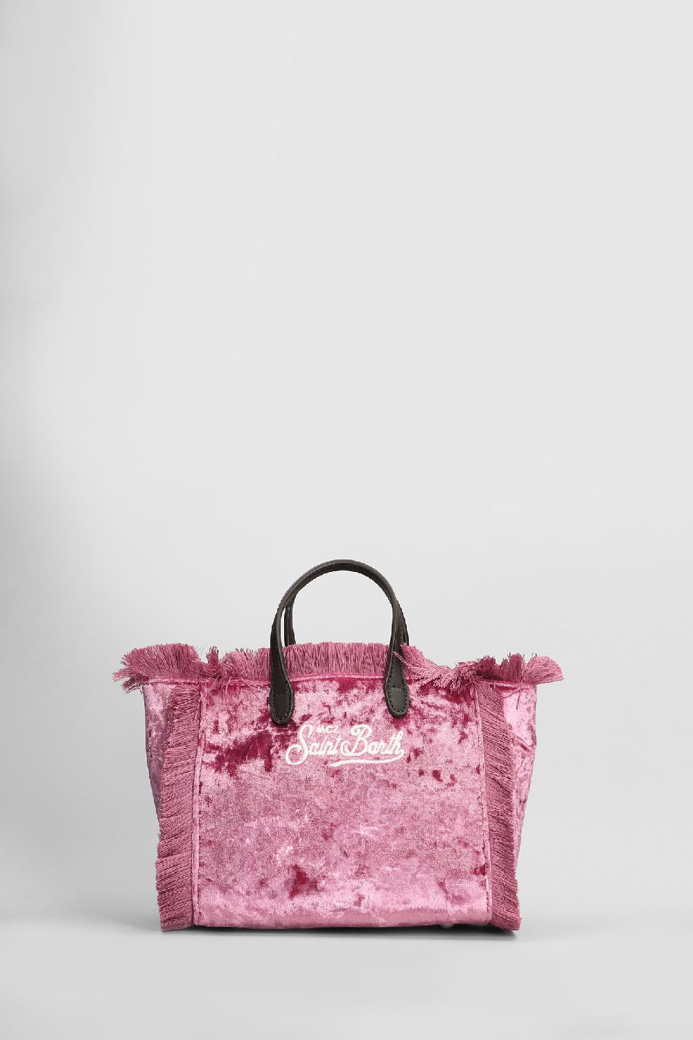 Deliberti Saint Barth Mc2 Tote Vanity Mini W In Poliestere Rosa Cod. 409380 - Deliberti The Luxury Shopping