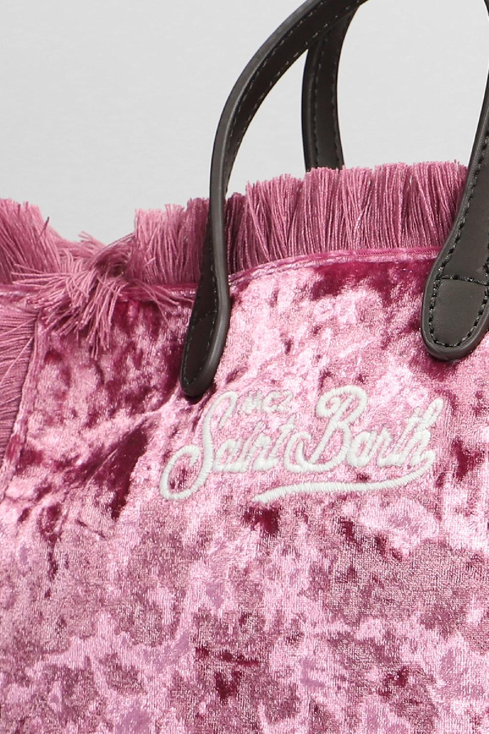 Deliberti Saint Barth Mc2 Tote Vanity Mini W In Poliestere Rosa Cod. 409380 - Deliberti The Luxury Shopping