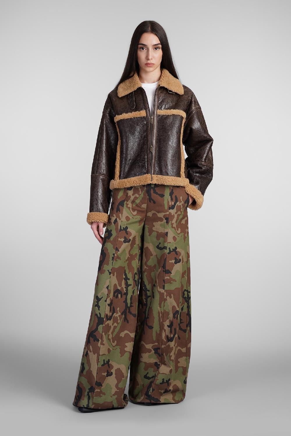 Deliberti Salvatore Santoro Montone In Pelle Marrone Cod. 406973 - Deliberti The Luxury Shopping