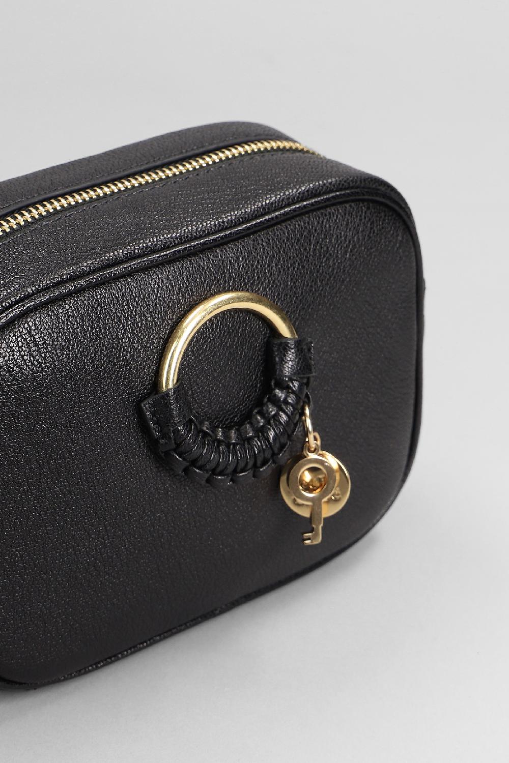Deliberti See By Chloé Borsa A Spalla Camera Bag In Pelle Nera Cod. 384250 - Deliberti The Luxury Shopping