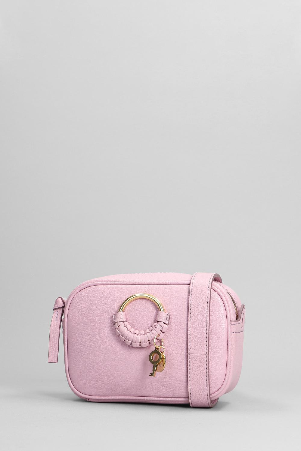 Deliberti See By Chloé Borsa A Spalla Camera Bag In Pelle Rosa Cod. 384252 - Deliberti The Luxury Shopping