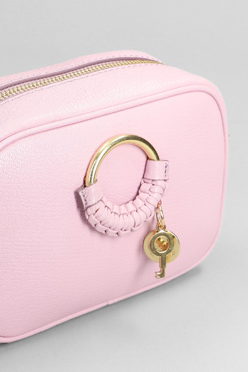 Deliberti See By Chloé Borsa A Spalla Camera Bag In Pelle Rosa Cod. 384252 - Deliberti The Luxury Shopping