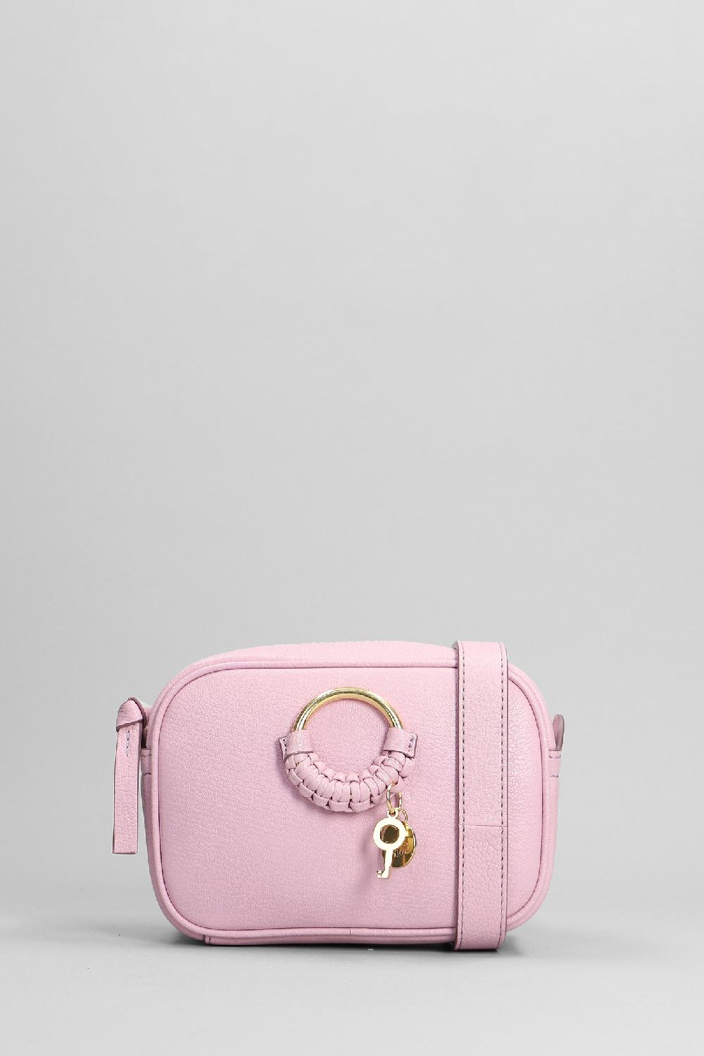 Deliberti See by Chloé Borsa a spalla camera bag in pelle rosa cod. 384252 - Deliberti The Luxury Shopping