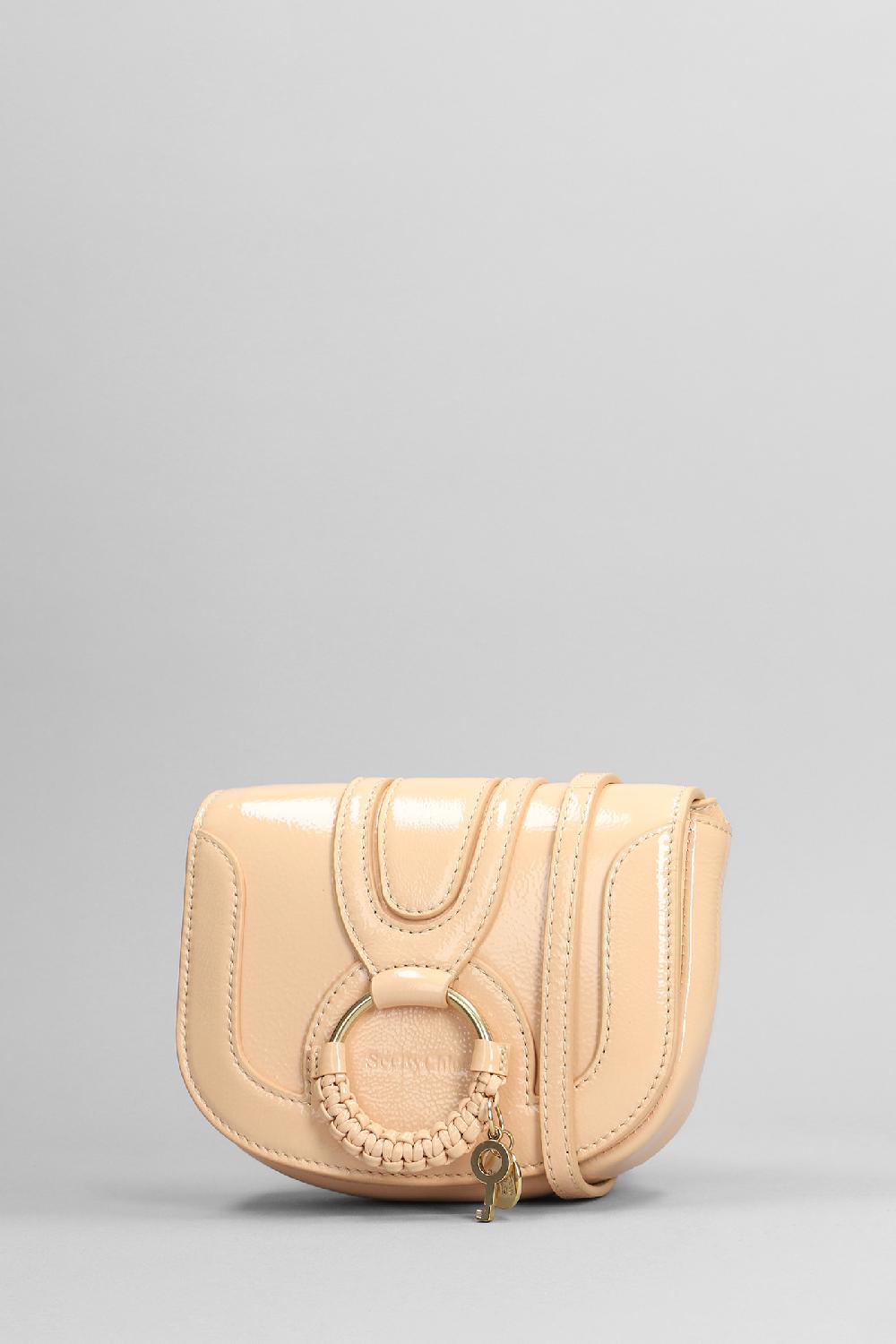 Deliberti See By Chloé Borsa A Spalla Hana In Pelle Beige Cod. 398816 - Deliberti The Luxury Shopping