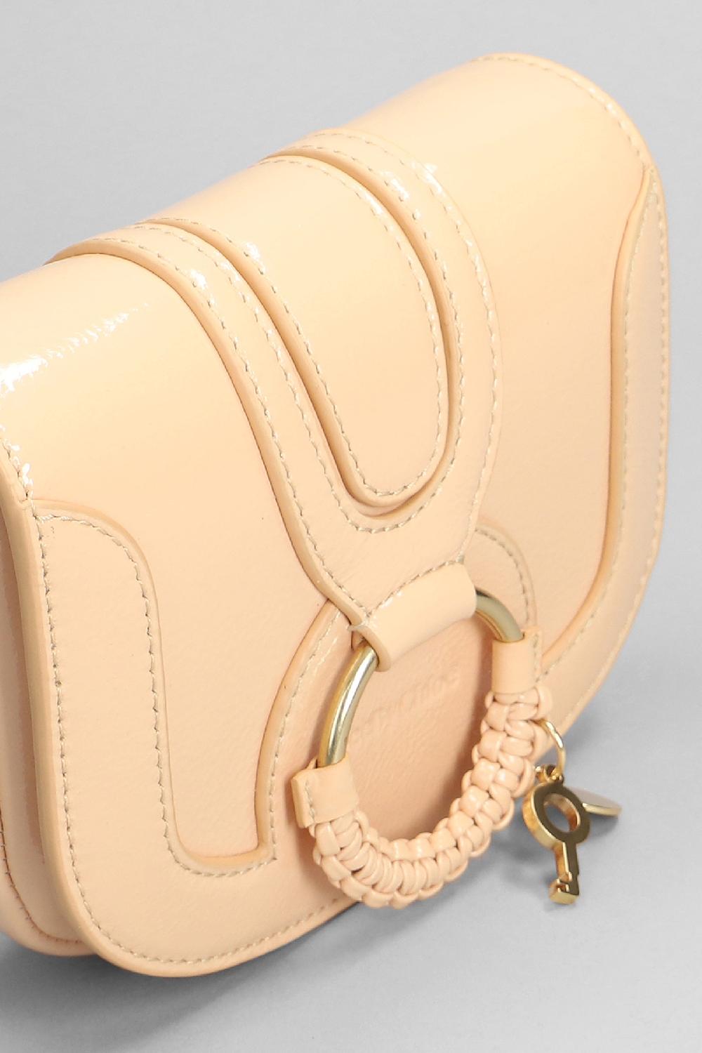 Deliberti See By Chloé Borsa A Spalla Hana In Pelle Beige Cod. 398816 - Deliberti The Luxury Shopping