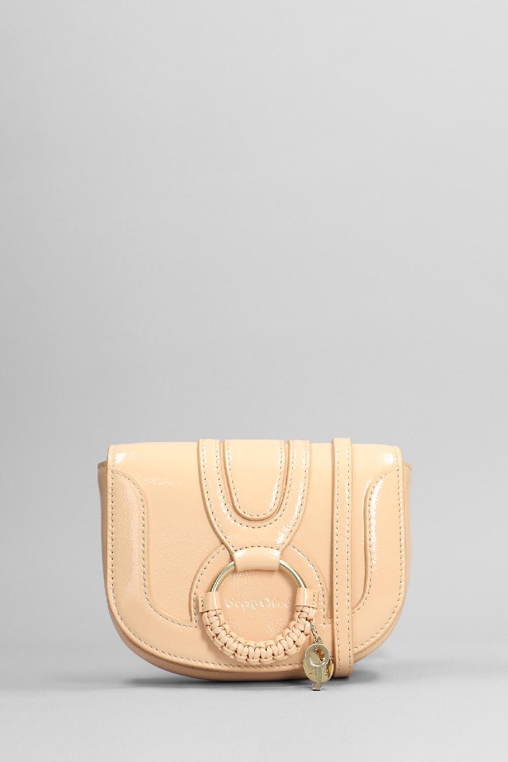 Deliberti See by Chloé Borsa a spalla hana in pelle beige cod. 398816 - Deliberti The Luxury Shopping