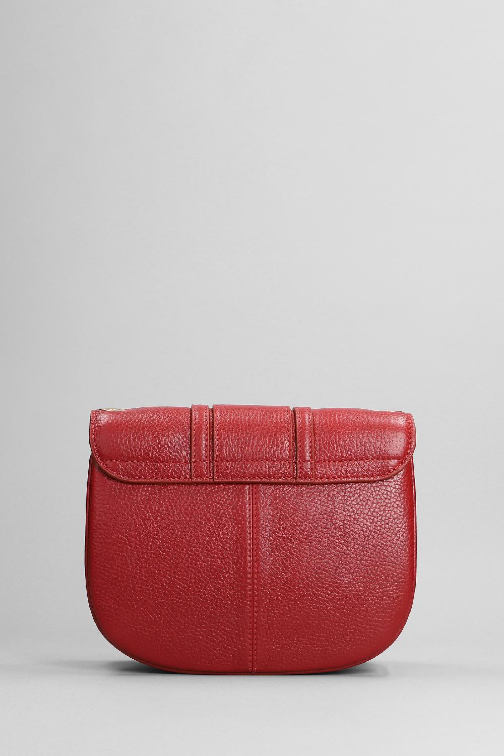 Deliberti See By Chloé Borsa A Spalla Hana In Pelle Rossa Cod. 386628 - Deliberti The Luxury Shopping
