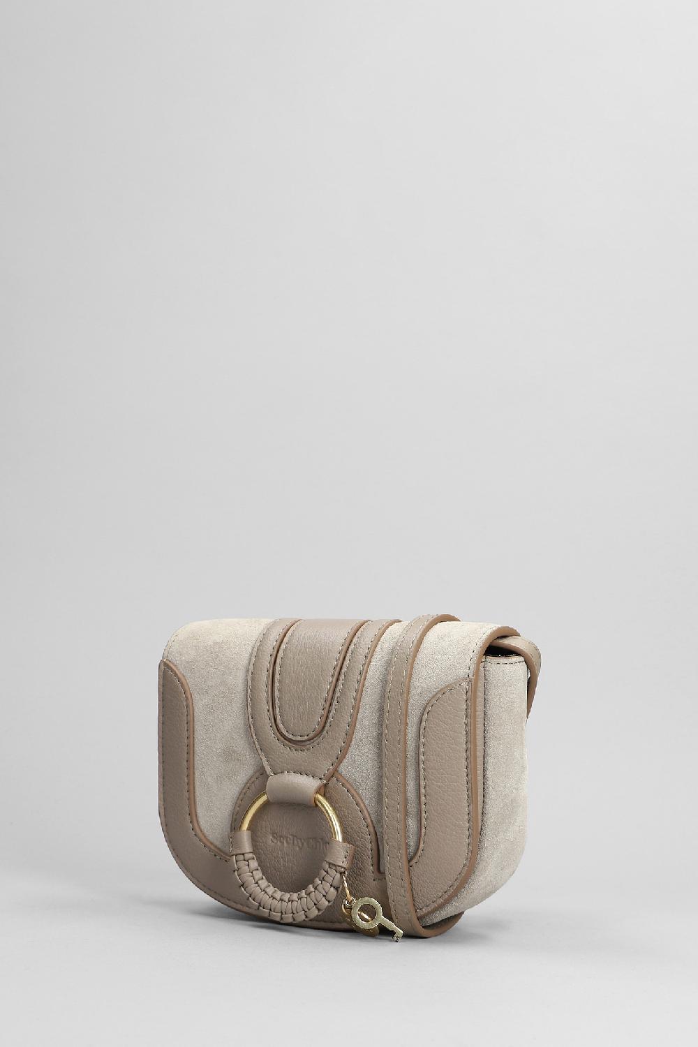 Deliberti See By Chloé Borsa A Spalla Hana Mini In Pelle Taupe Cod. 386511 - Deliberti The Luxury Shopping