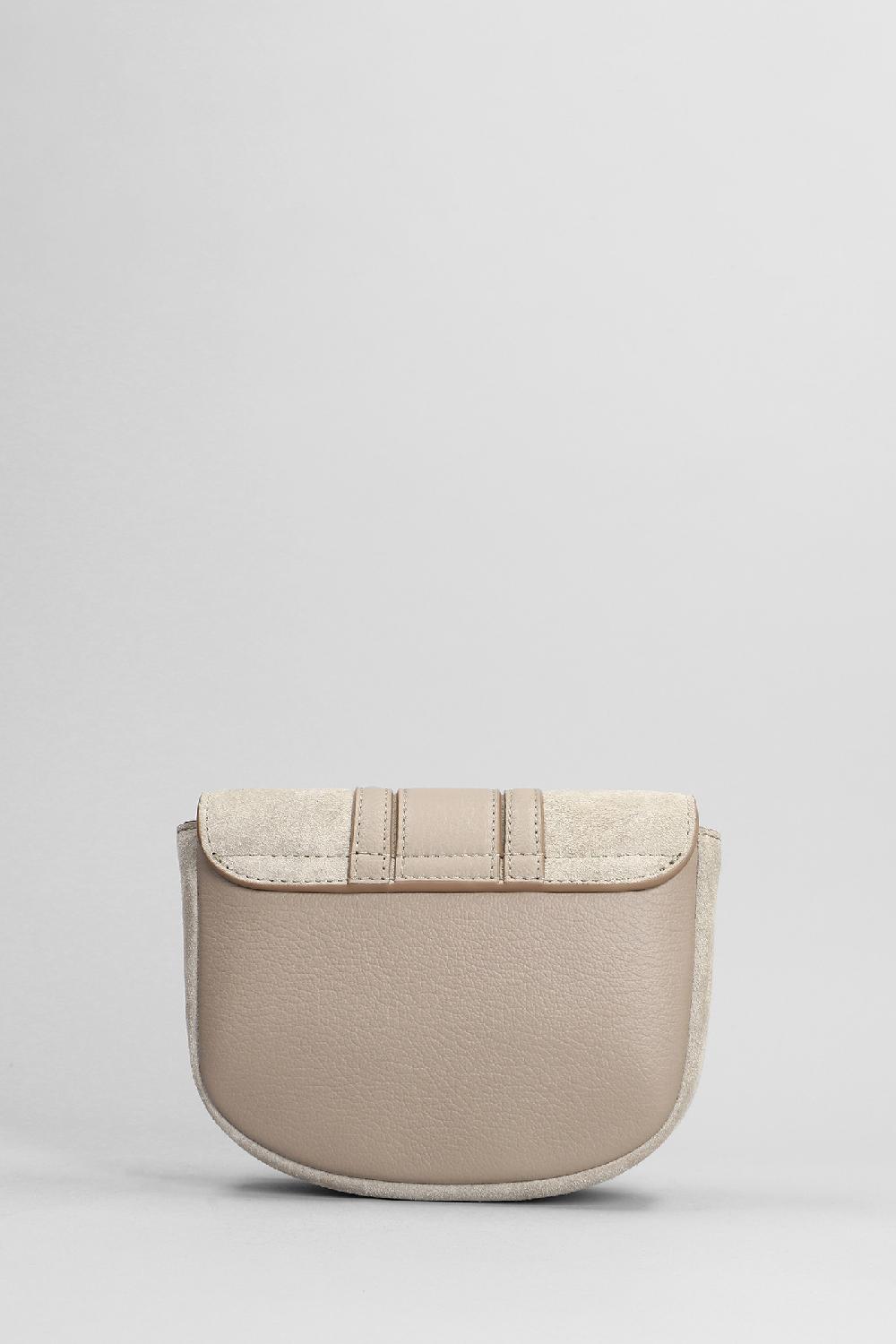 Deliberti See By Chloé Borsa A Spalla Hana Mini In Pelle Taupe Cod. 386511 - Deliberti The Luxury Shopping