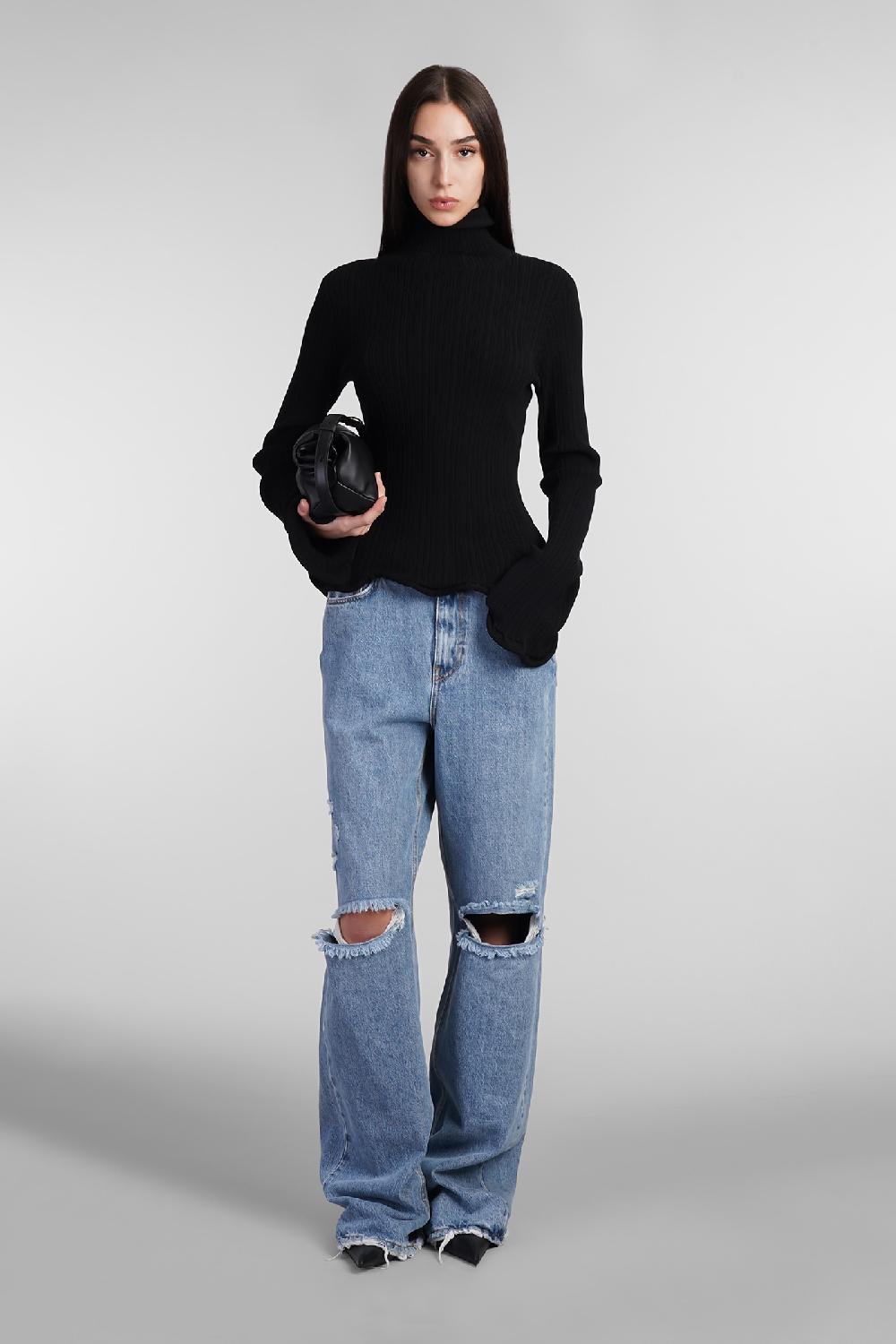 Deliberti Sefr Jeans In Cotone Blu Cod. 409096 - Deliberti The Luxury Shopping