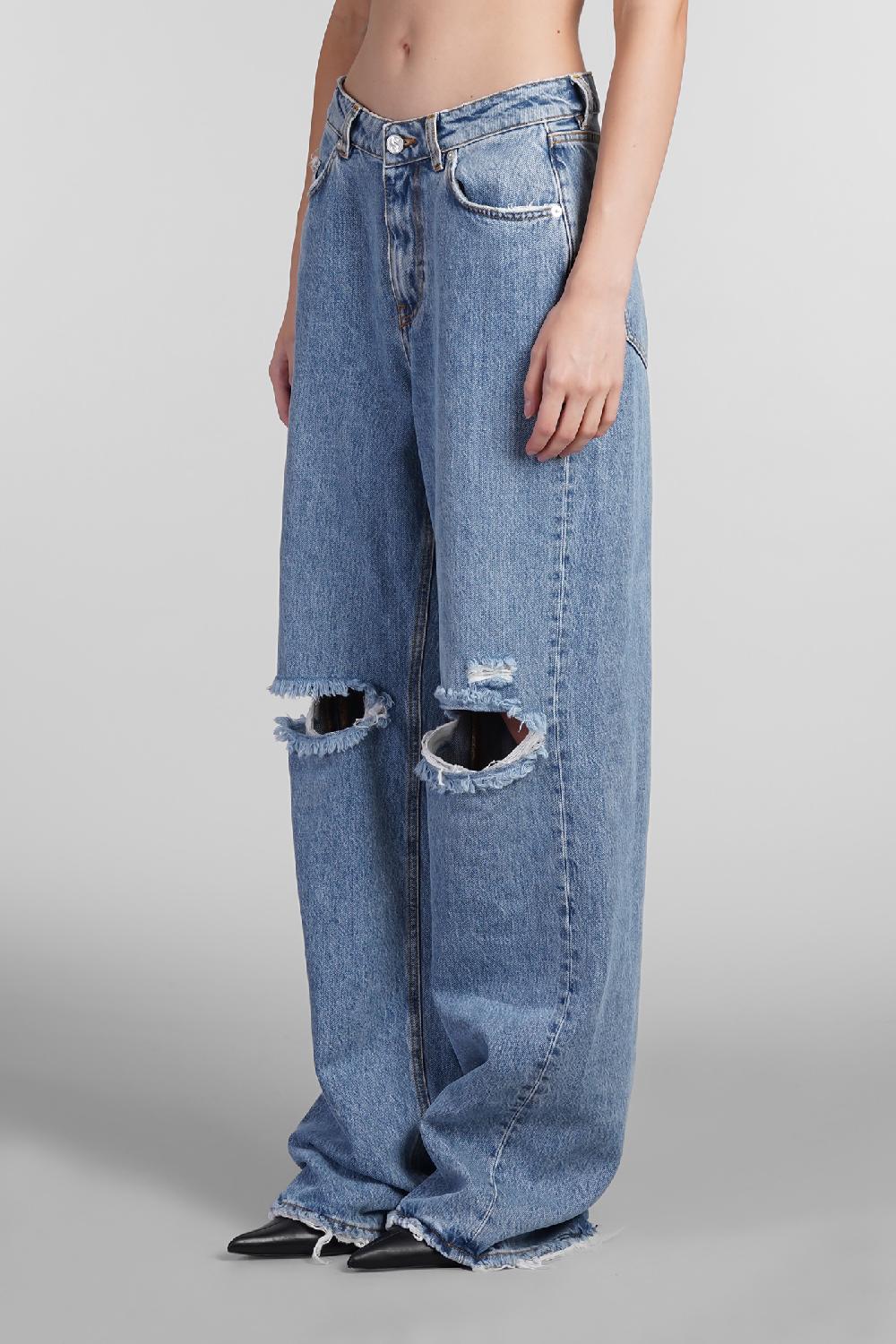 Deliberti Sefr Jeans In Cotone Blu Cod. 409096 - Deliberti The Luxury Shopping