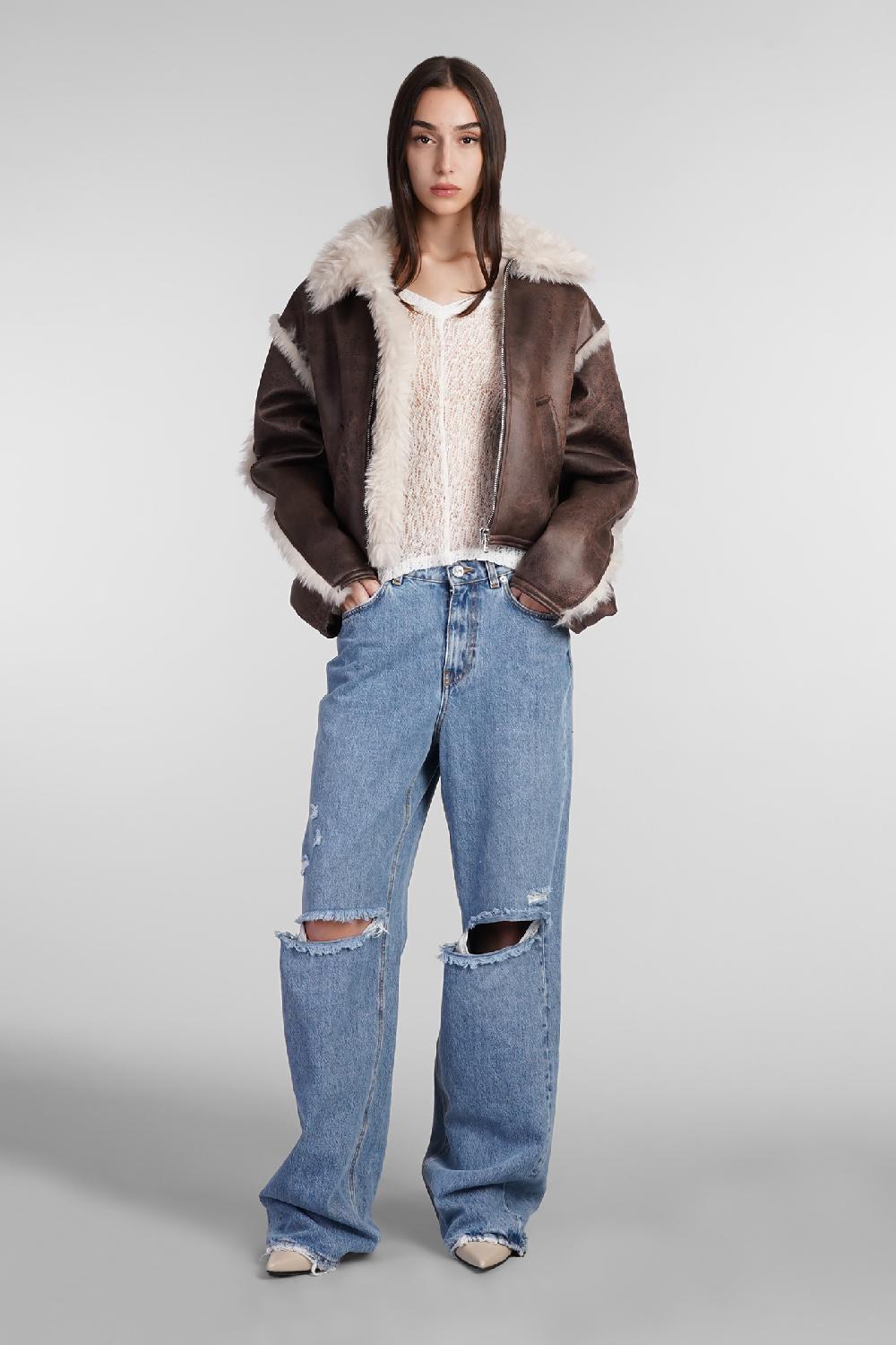 Deliberti Sefr Topwear Maeve Top In Lana Beige Cod. 409097 - Deliberti The Luxury Shopping