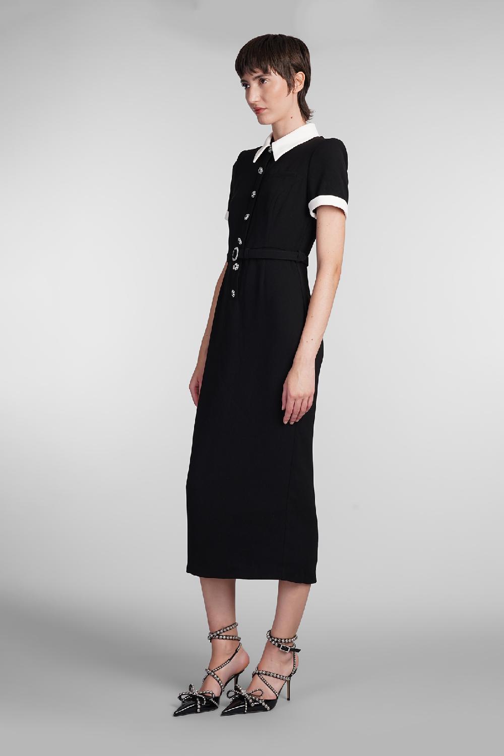 Deliberti Self Portrait Abito In Poliestere Nero Cod. 408225 - Deliberti The Luxury Shopping