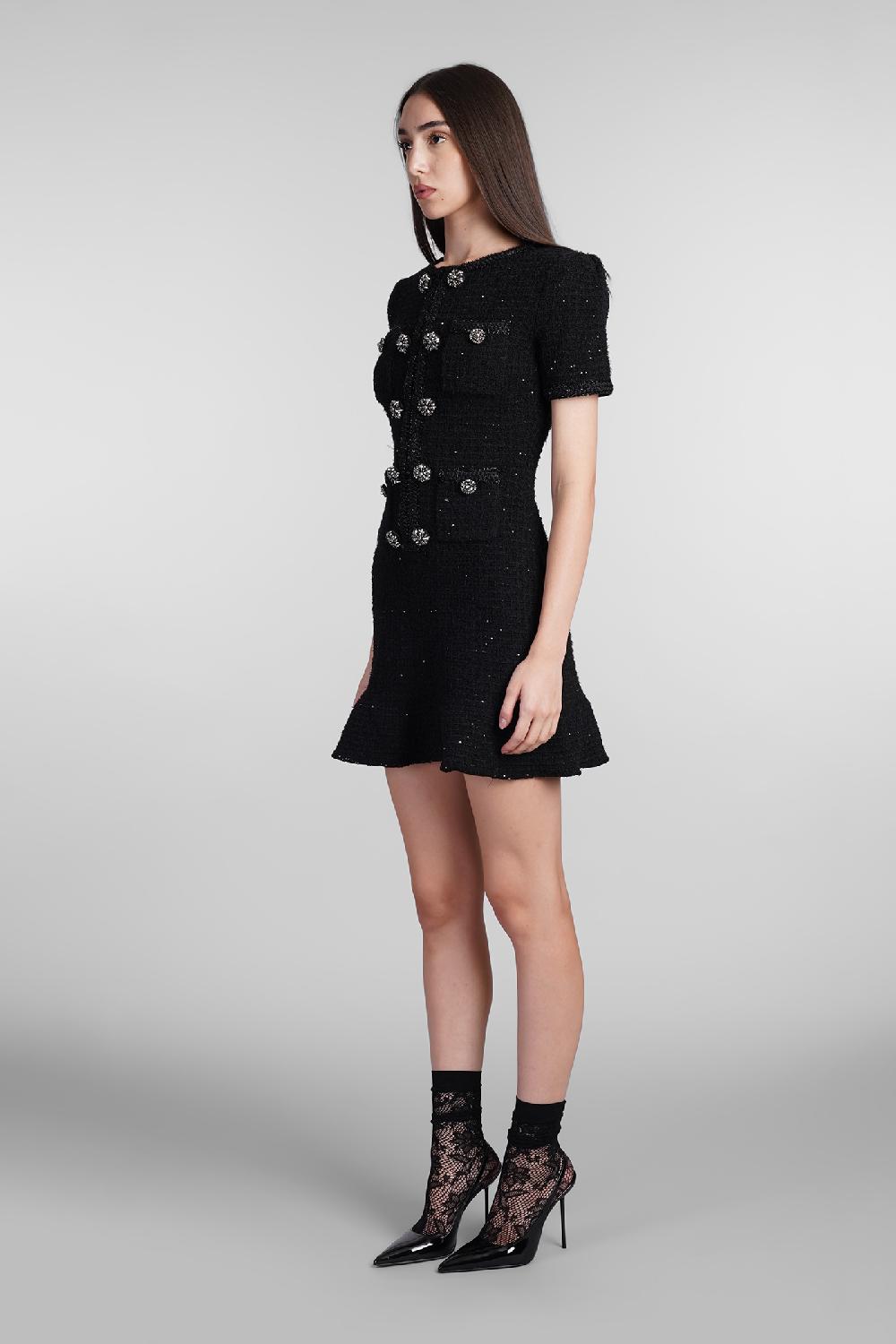 Deliberti Self Portrait Abito In Poliestere Nero Cod. 408228 - Deliberti The Luxury Shopping