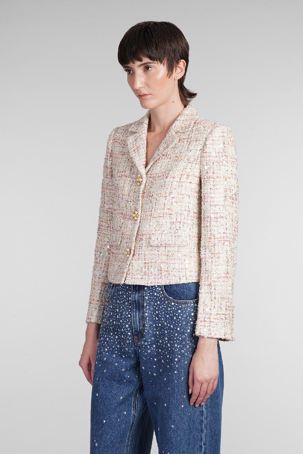 Deliberti Self Portrait Blazer In Poliestere Multicolor Cod. 403750 - Deliberti The Luxury Shopping