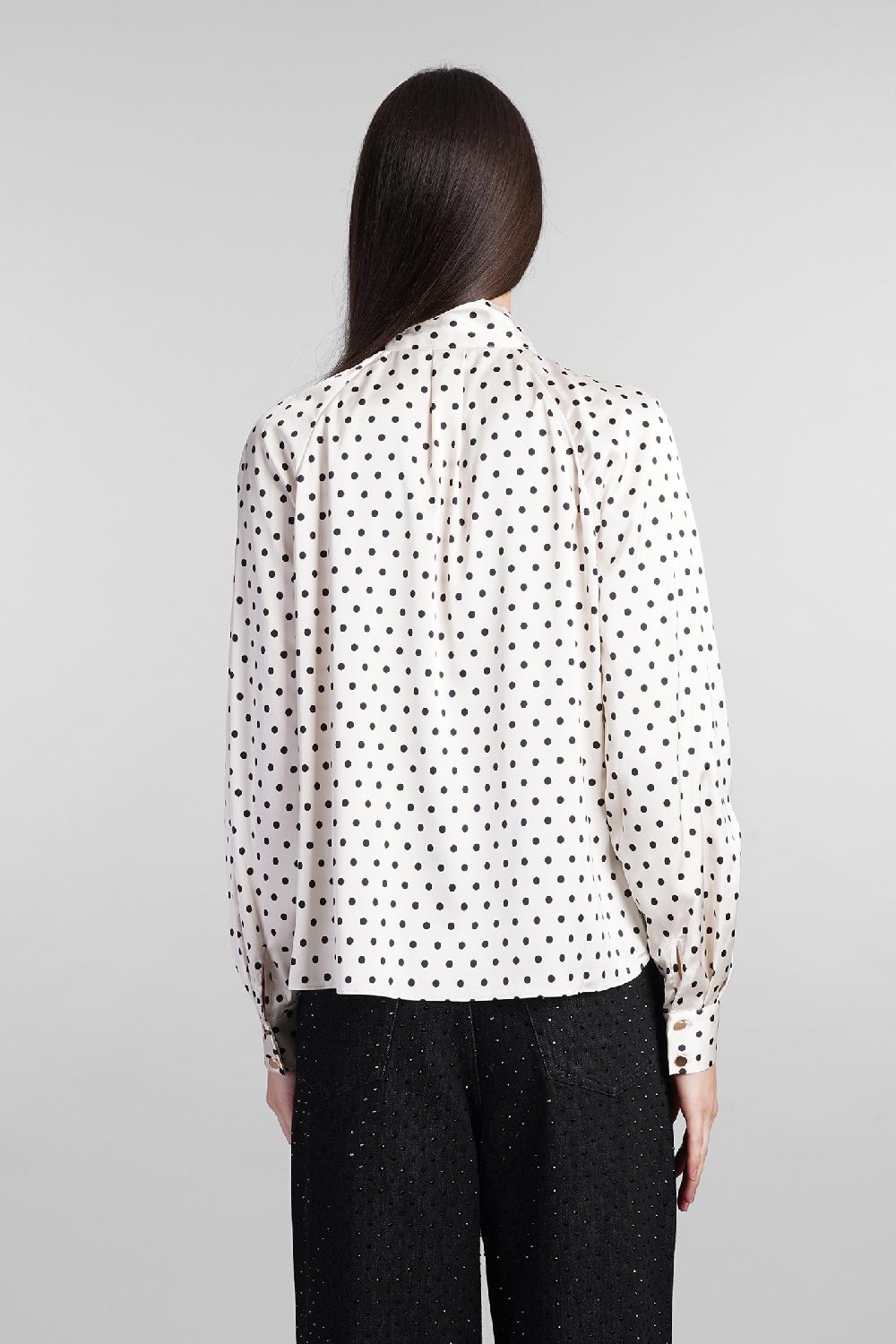 Deliberti Self Portrait Blusa In Poliestere Beige Cod. 408243 - Deliberti The Luxury Shopping