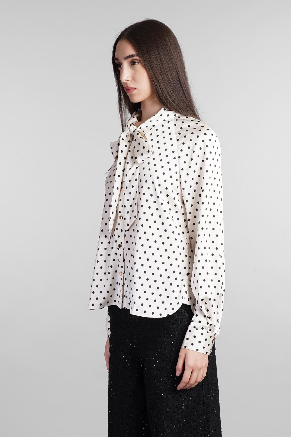 Deliberti Self Portrait Blusa In Poliestere Beige Cod. 408243 - Deliberti The Luxury Shopping