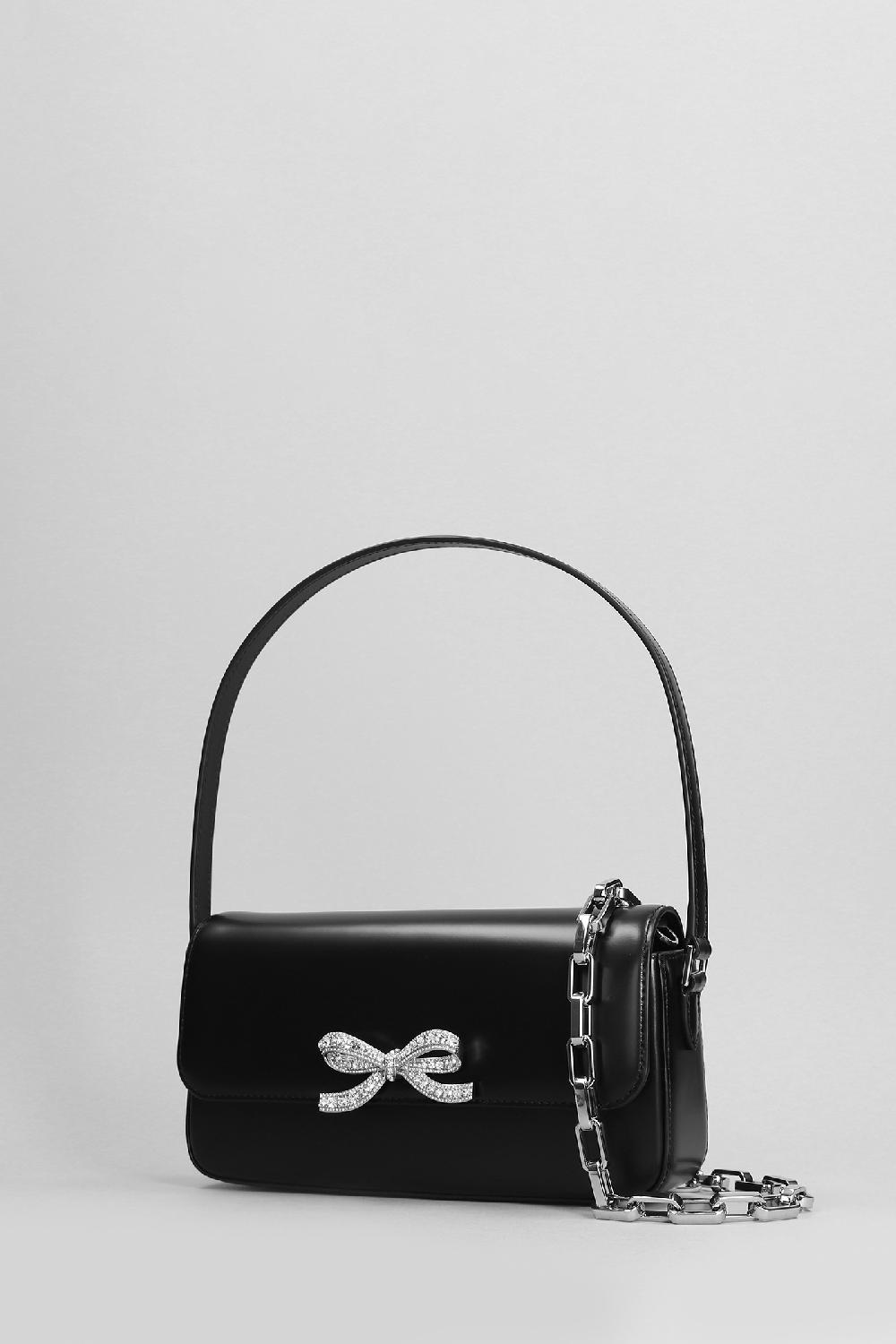 Deliberti Self Portrait Borsa A Mano In Pelle Nera Cod. 403722 - Deliberti The Luxury Shopping