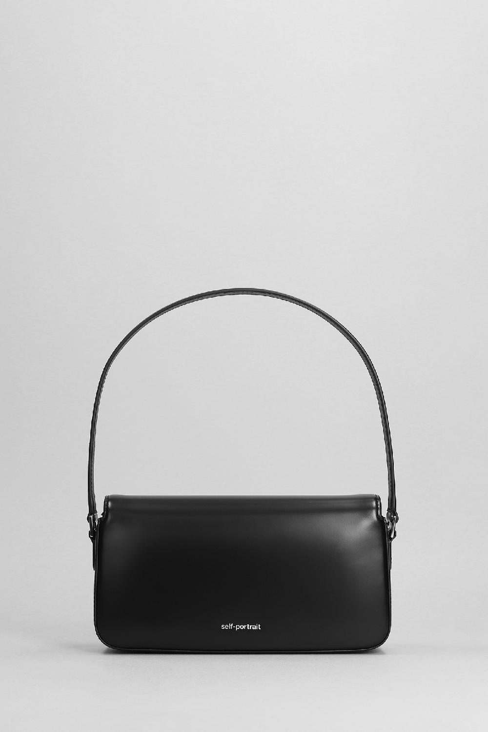 Deliberti Self Portrait Borsa A Mano In Pelle Nera Cod. 403722 - Deliberti The Luxury Shopping