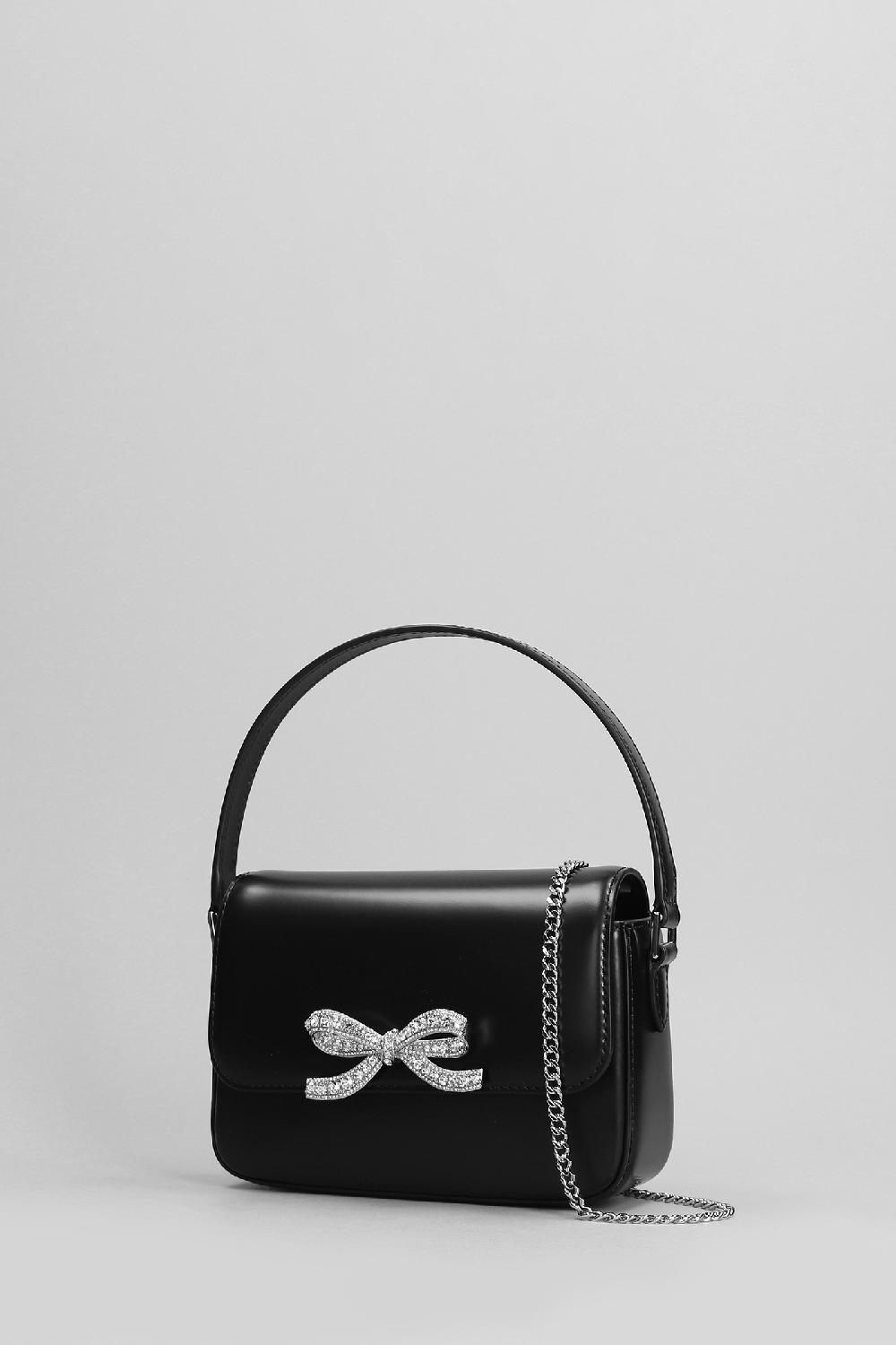Deliberti Self Portrait Borsa A Mano In Pelle Nera Cod. 403723 - Deliberti The Luxury Shopping