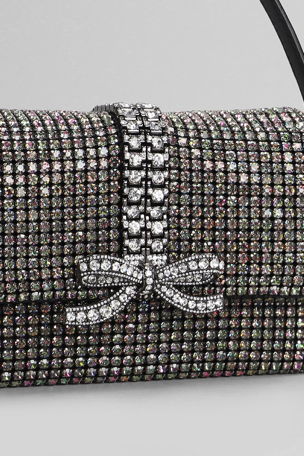 Deliberti Self Portrait Borsa A Mano In Poliestere Argento Cod. 403726 - Deliberti The Luxury Shopping