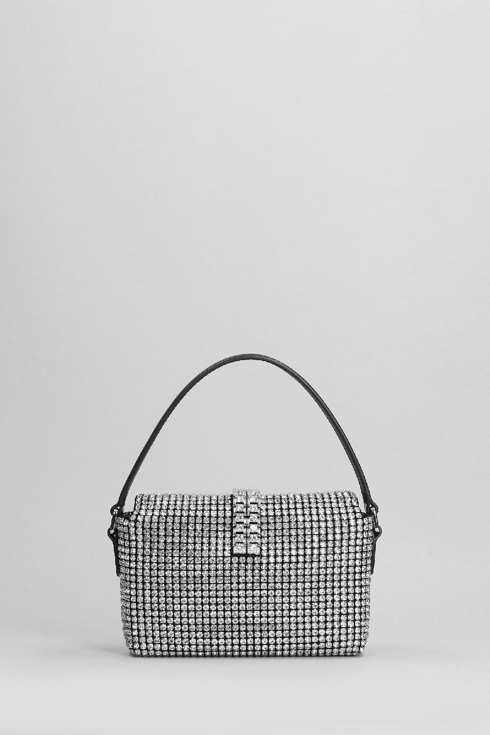 Deliberti Self Portrait Borsa A Mano In Poliestere Argento Cod. 403727 - Deliberti The Luxury Shopping