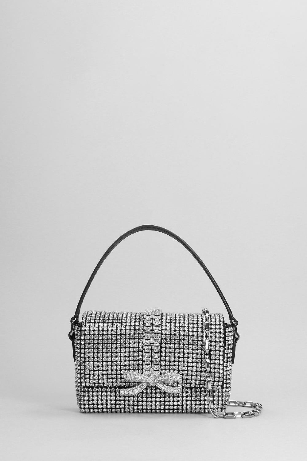 Deliberti Self Portrait Borsa a mano in poliestere argento cod. 403727 - Deliberti The Luxury Shopping