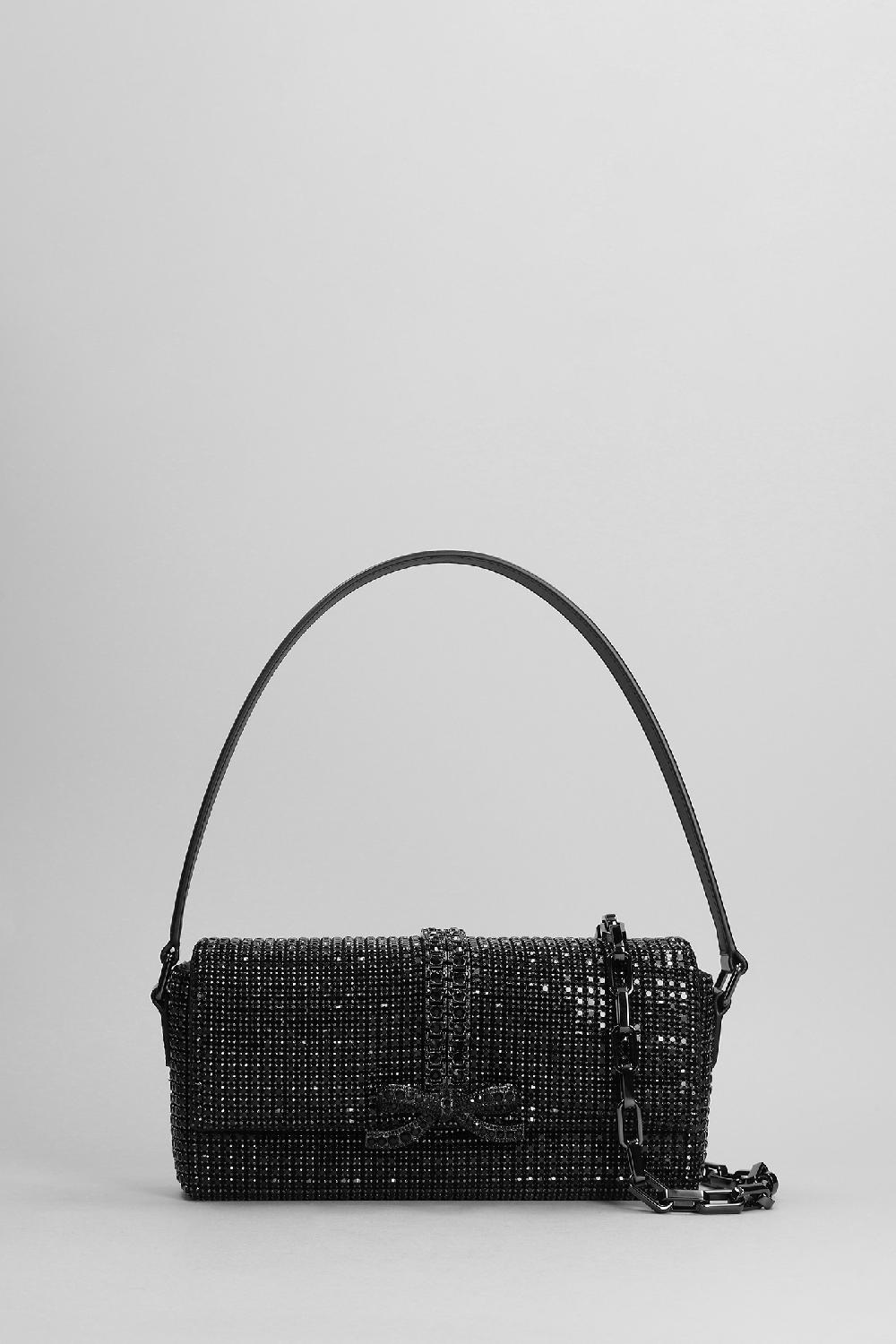 Deliberti Self Portrait Borsa a mano in poliestere nero cod. 403725 - Deliberti The Luxury Shopping