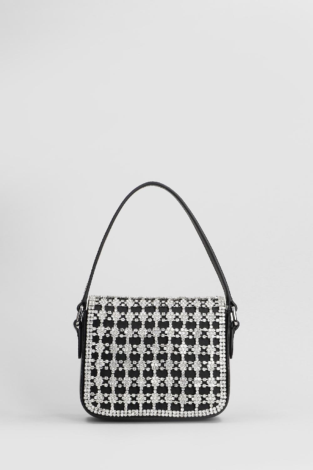 Deliberti Self Portrait Borsa A Spalla Crystal Micro Bag In Poliestere Nero Cod. 408263 - Deliberti The Luxury Shopping