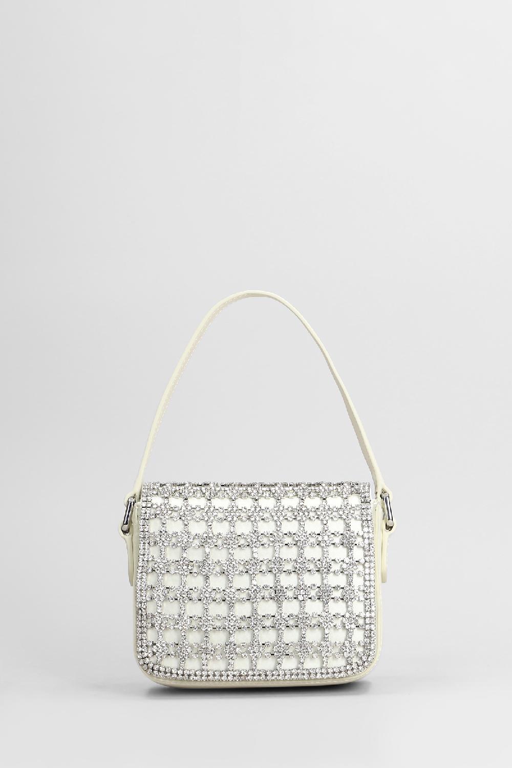 Deliberti Self Portrait Borsa A Spalla Crystal Micro Bag In Poliestere Beige Cod. 408264 - Deliberti The Luxury Shopping