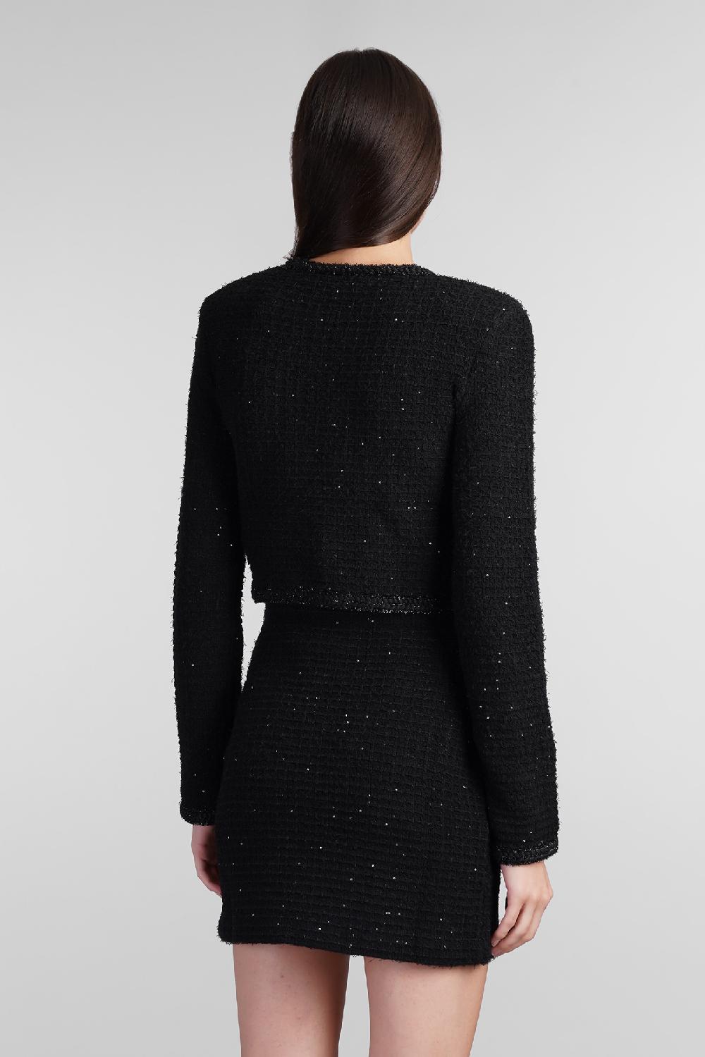 Deliberti Self Portrait Giacca Casual In Poliestere Nero Cod. 409106 - Deliberti The Luxury Shopping